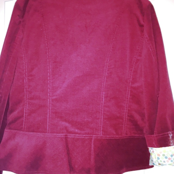 Corduroy Blazer Removable Faux Fur Collar Mix & Match Weekend Separates … - Picture 3 of 8